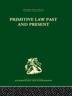 Cover of the book Primitive Law, Past and Present by John D. Lantos, M.D.