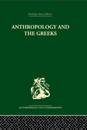 Cover of the book Anthropology and the Greeks by Wayne Koestenbaum