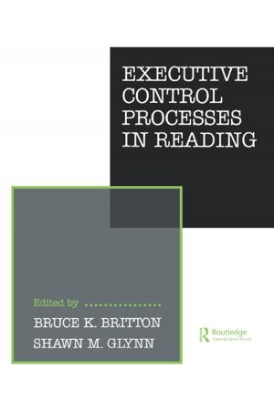 Cover of the book Executive Control Processes in Reading by Chad Hanson