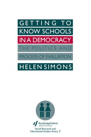 Cover of the book Getting To Know Schools In A Democracy by 