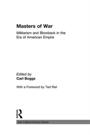 Cover of the book Masters of War by John P. Crank
