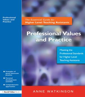 Cover of the book Professional Values and Practice by Anja Dalgaard-Nielsen, Daniel Hamilton