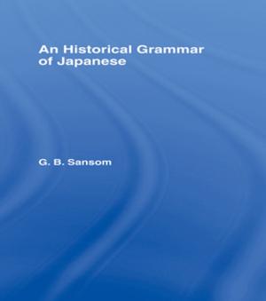 Cover of the book Historical Grammar of Japanese by David E. E. Sloane