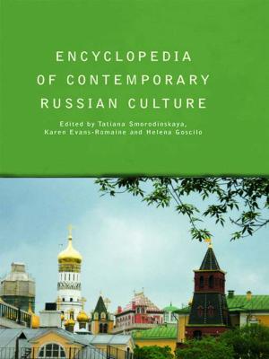 Cover of the book Encyclopedia of Contemporary Russian Culture by van der Hoop, J H