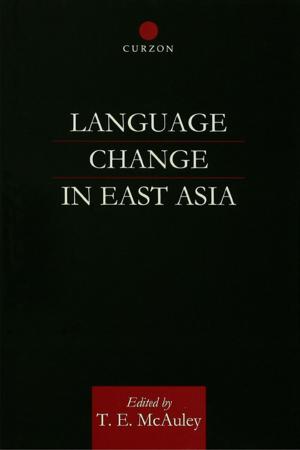 Book cover of Language Change in East Asia