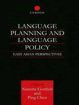 Cover of the book Language Planning and Language Policy by Sue Thompson