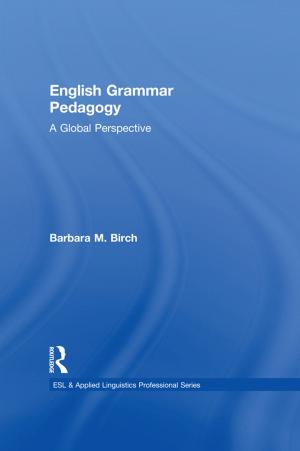 Cover of the book English Grammar Pedagogy by Frederick F. Schmitt