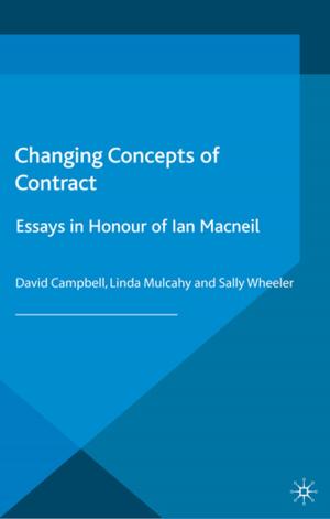 Cover of Changing Concepts of Contract