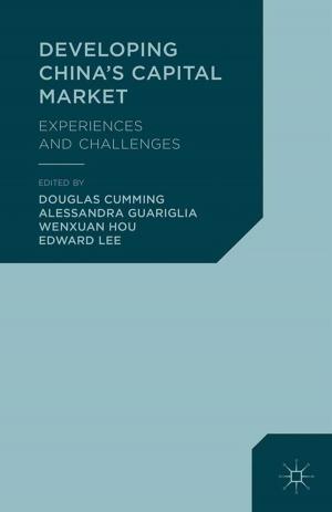Cover of the book Developing China's Capital Market by Susanne Ekman