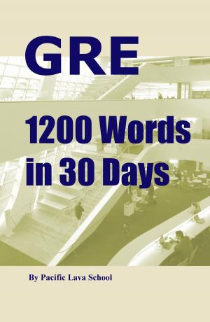 Cover of GRE 1200 Words in 30 Days