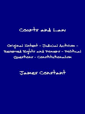 Cover of the book Courts and Law by James Constant