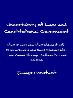 bigCover of the book Uncertainty of Law and Constitutional Government by 