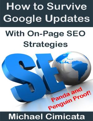 Book cover of How to Survive Google Updates With On-Page SEO Strategies (Panda and Penguin Proof)