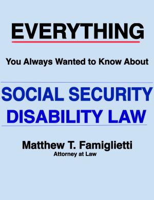Cover of the book Everything You Always Wanted to Know About Social Security Disability Law by Ilana Lehmann