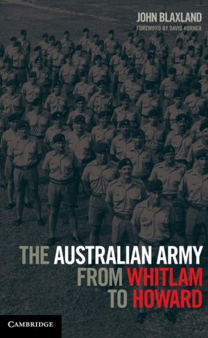 Book cover of The Australian Army from Whitlam to Howard