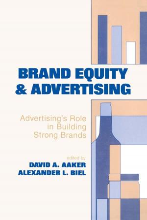 Cover of the book Brand Equity & Advertising by Karl Federn