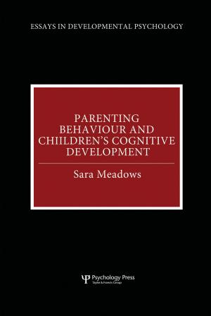 Book cover of Parenting Behaviour and Children's Cognitive Development
