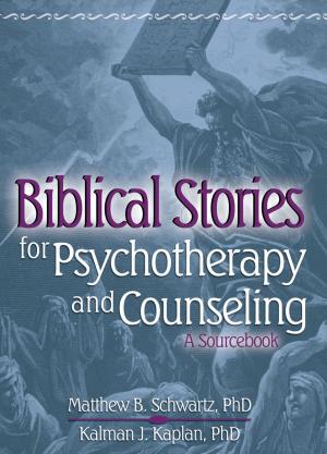 Cover of the book Biblical Stories for Psychotherapy and Counseling by Lucius J. Barker