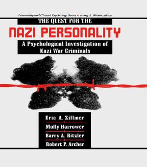 Cover of the book The Quest for the Nazi Personality by Stefan Grundmann, Fabrizio Cafaggi