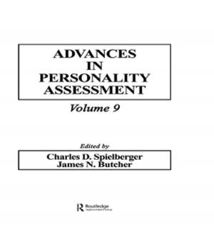 Cover of the book Advances in Personality Assessment by Jonathan Hill