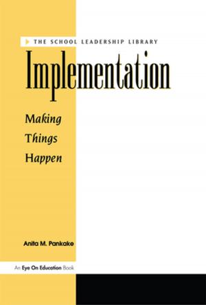Cover of the book Implementation by Prof Alistair Ross, Alistair Ross