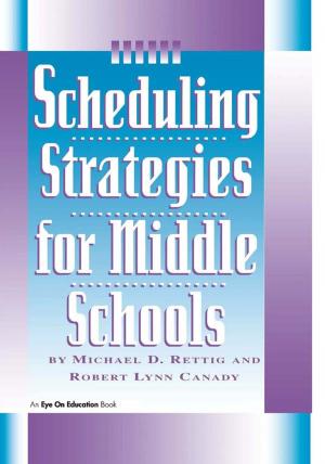 Book cover of Scheduling Strategies for Middle Schools