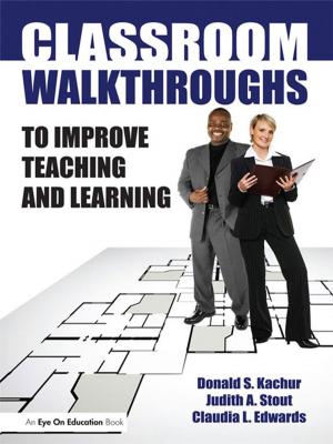 Cover of the book Classroom Walkthroughs To Improve Teaching and Learning by Robin Barrow