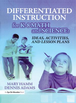 Book cover of Differentiated Instruction for K-8 Math and Science