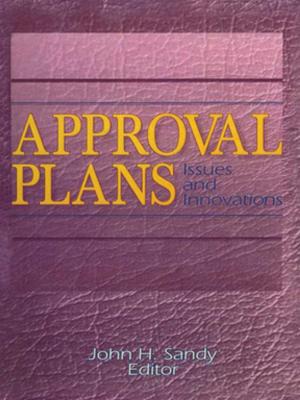 Cover of the book Approval Plans by Harold E. Nottridge
