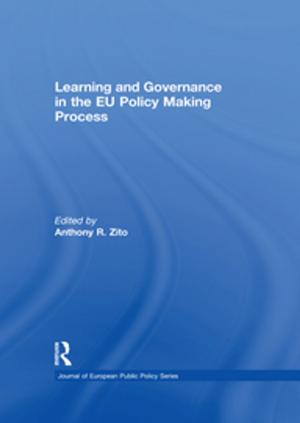 Cover of the book Learning and Governance in the EU Policy Making Process by Harry G. Broadman, W. David Montgomery
