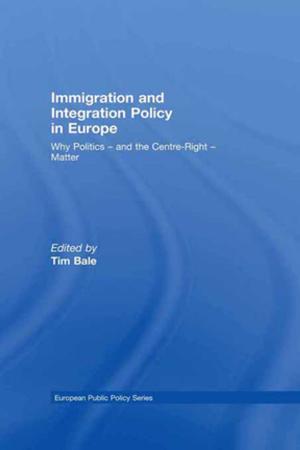 Cover of the book Immigration and Integration Policy in Europe by 