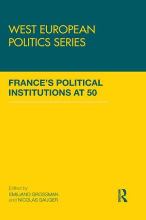 Cover of the book France’s Political Institutions at 50 by Robert B. Talisse