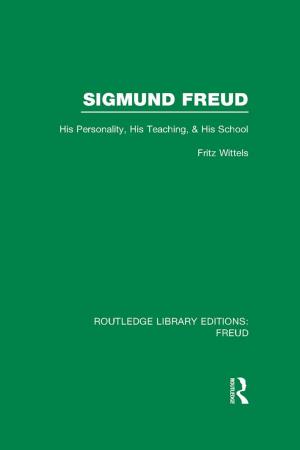 Cover of the book Sigmund Freud (RLE: Freud) by David J. Galbreath