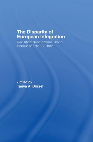 Cover of the book The Disparity of European Integration by Jeroen Van Bergeijk