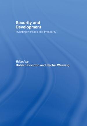 Cover of the book Security and Development by Rodney Jones