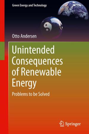 Cover of the book Unintended Consequences of Renewable Energy by John Krogstie