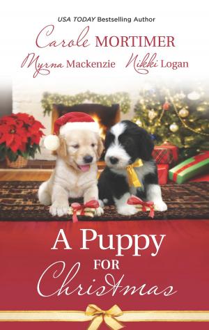 Cover of the book A Puppy for Christmas by Samantha Hunter, Crystal Green