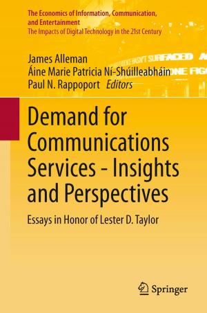bigCover of the book Demand for Communications Services – Insights and Perspectives by 