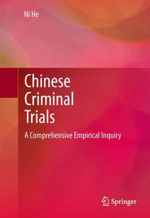 Cover of the book Chinese Criminal Trials by Gregor Jemec