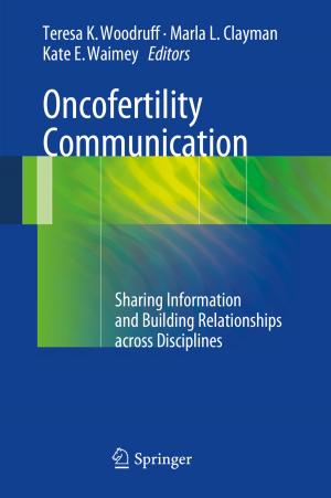 Cover of the book Oncofertility Communication by Douglas J. Rhee, Kathryn A. Colby, Lucia Sobrin, Christopher J. Rapuano