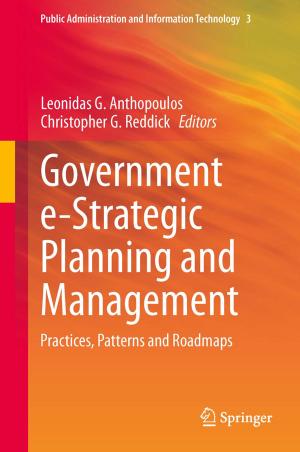Cover of the book Government e-Strategic Planning and Management by V.J. Ferrans, Richard A. Hopkins, S.L. Hilbert, P.L. Lange, L. Jr. Wolfinbarger, M. Jones