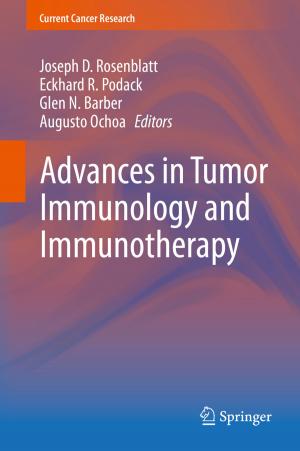 bigCover of the book Advances in Tumor Immunology and Immunotherapy by 