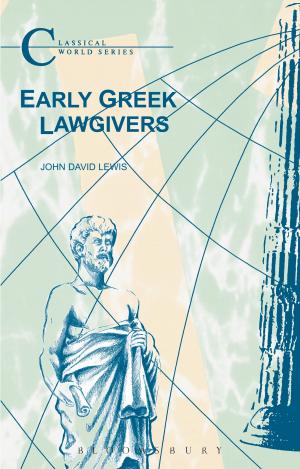 Book cover of Early Greek Lawgivers