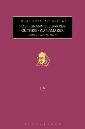Cover of the book Poel, Granville Barker, Guthrie, Wanamaker by Osamu Tagaya