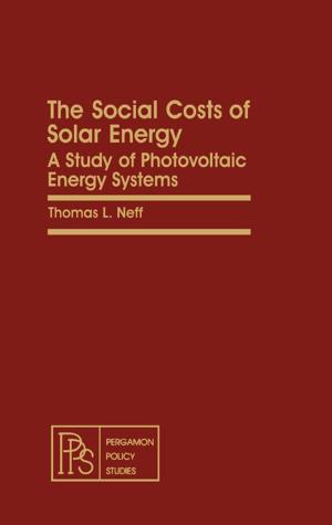 Cover of the book The Social Costs of Solar Energy by Deepak Langhe, Michael Ponting