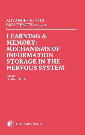 Cover of the book Learning and Memory by André Gardel