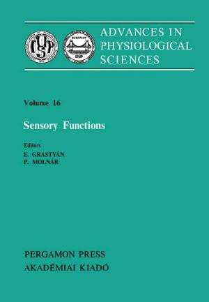 Cover of the book Sensory Functions by Mahsood Shah, Chenicheri Sid Nair, John Richardson