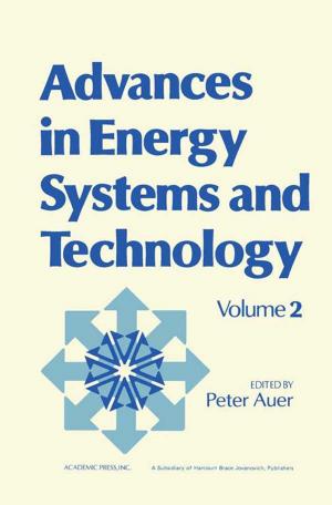 Cover of the book Advances in Energy Systems and Technology by Heinz Züllighoven