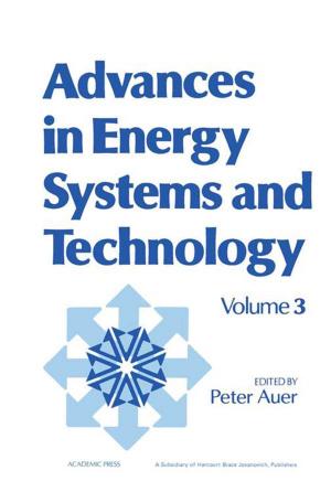 Cover of the book Advances in Energy Systems and Technology by 