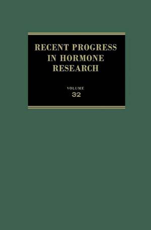 Cover of the book Recent Progress in Hormone Research by David A. Rosenbaum, MD